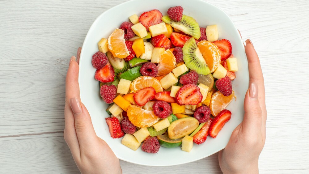 plato de frutas