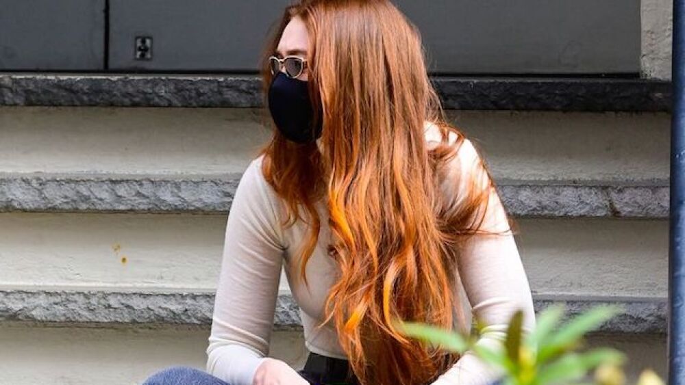 Color pelirrojo de moda 2021 Gigi Hadid