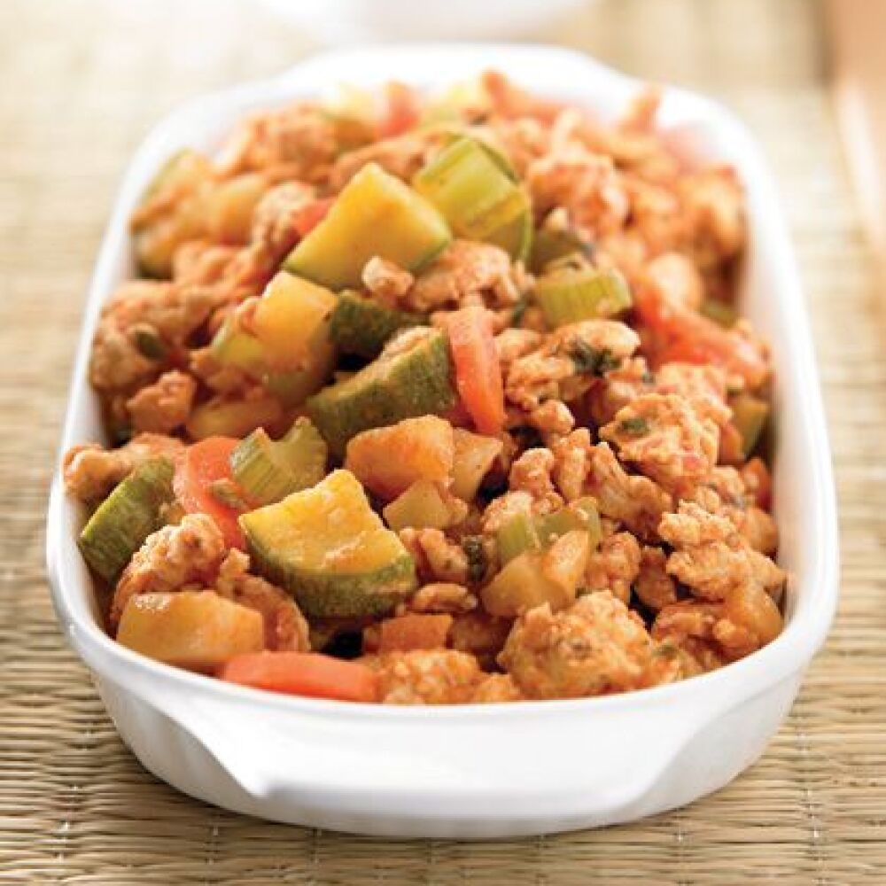 Picadillo a la hierbabuena