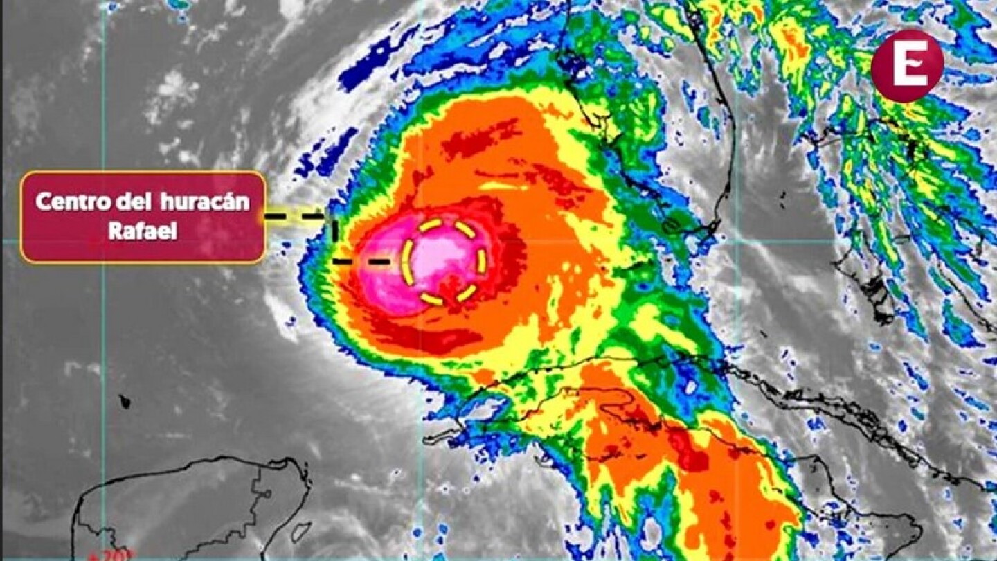 Uracan Rafael El huracán 'Rafael' se acerca a México: su trayectoria y los estados ...
