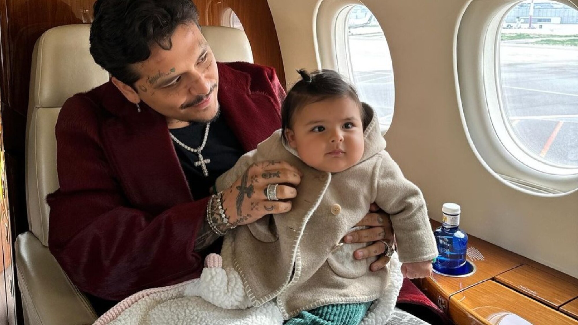 Inti, la hija de Christian Nodal, conquistó a las redes con un adorable ...