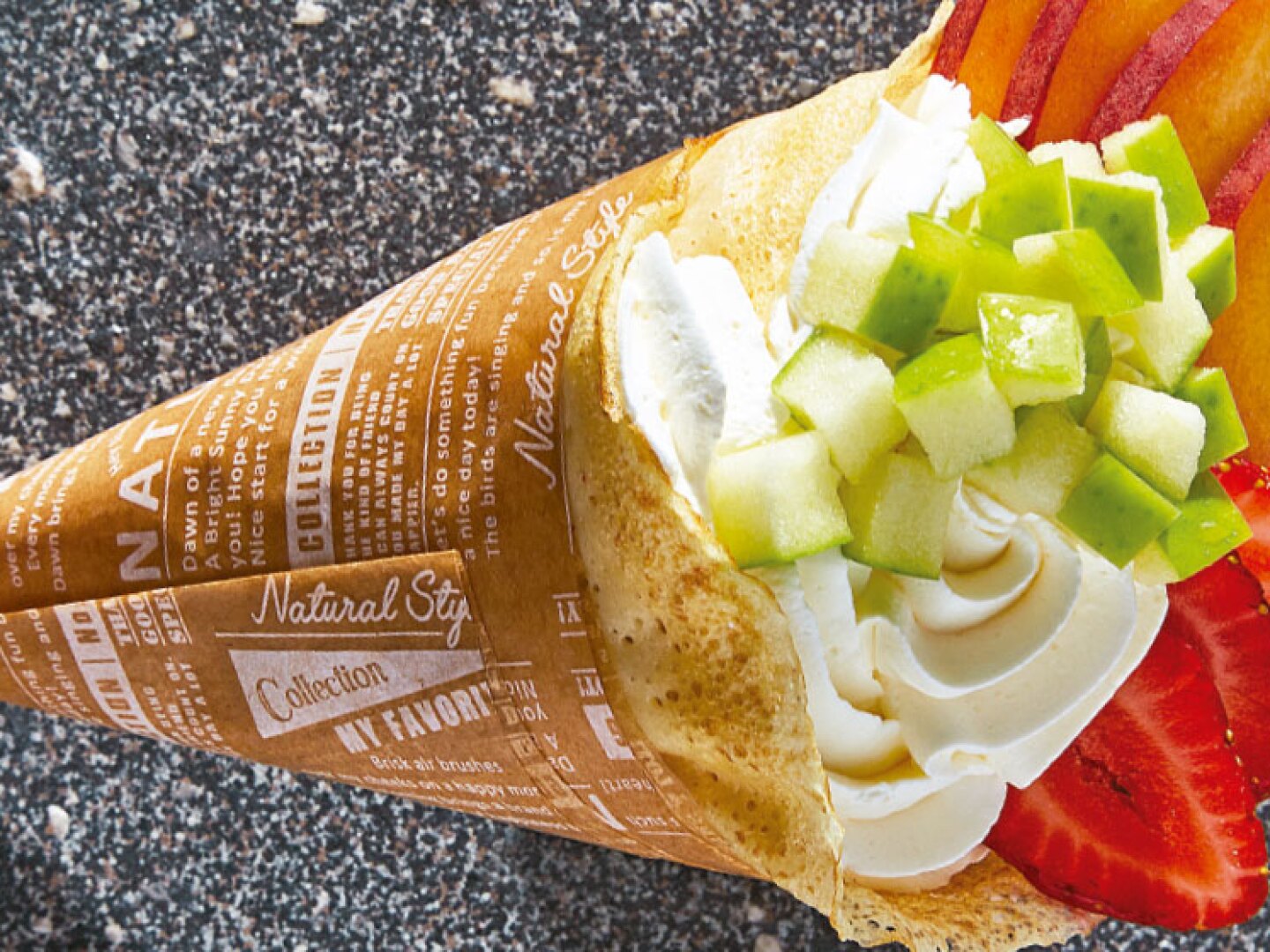 Receta de crepas dulces estilo harajuku