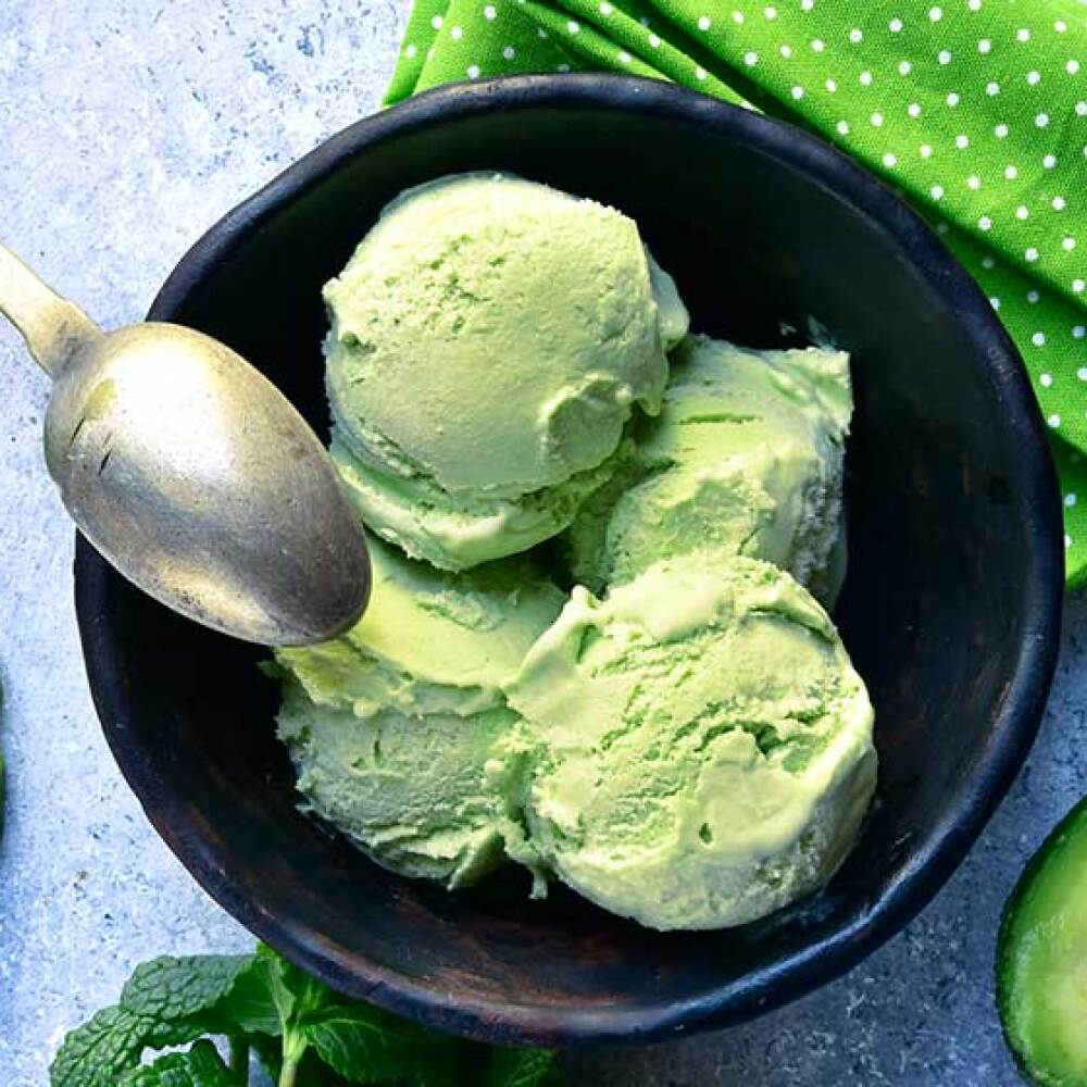 Cuida tu salud con este delicioso helado de aguacate