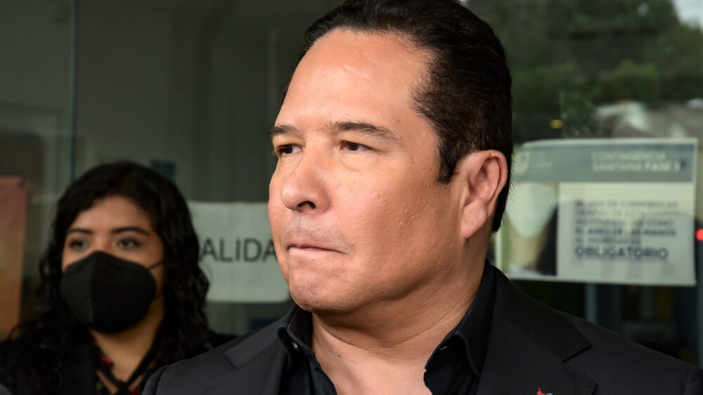 Gustavo Adolfo Infante Testifies At Mexico City Attorney's Office