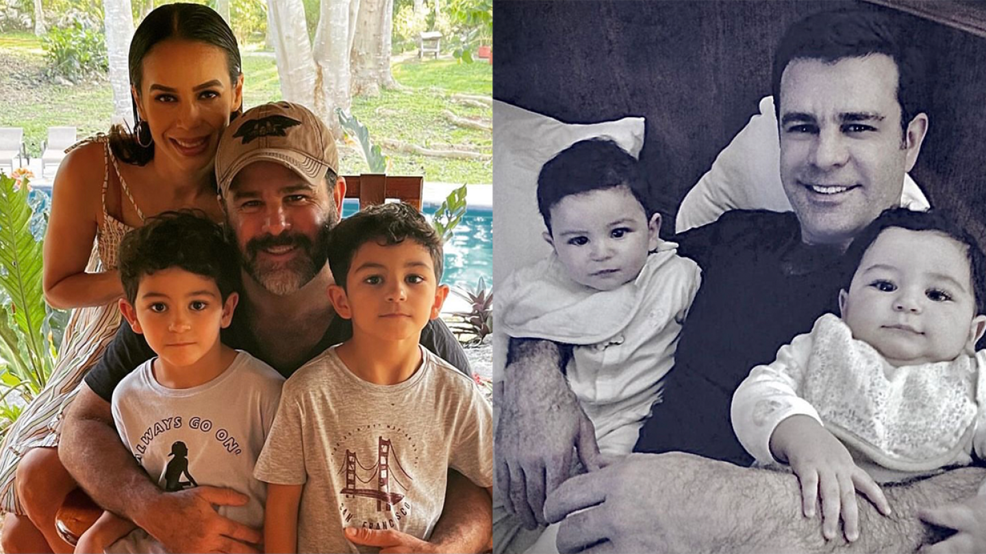 Eduardo Capetillo y Biby Gaytán celebran el cumpleaños de sus mellizos