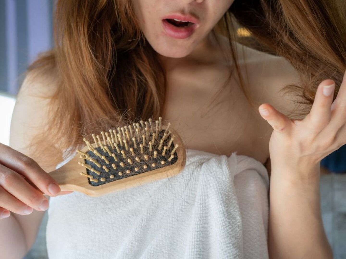 Vitaminas para evitar la caída del cabello