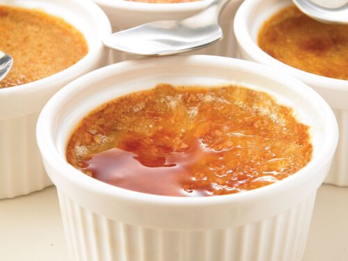 crème brulee de café