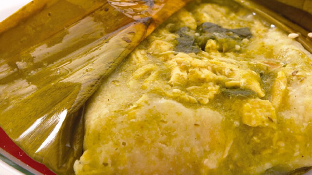 Tamal de chaya