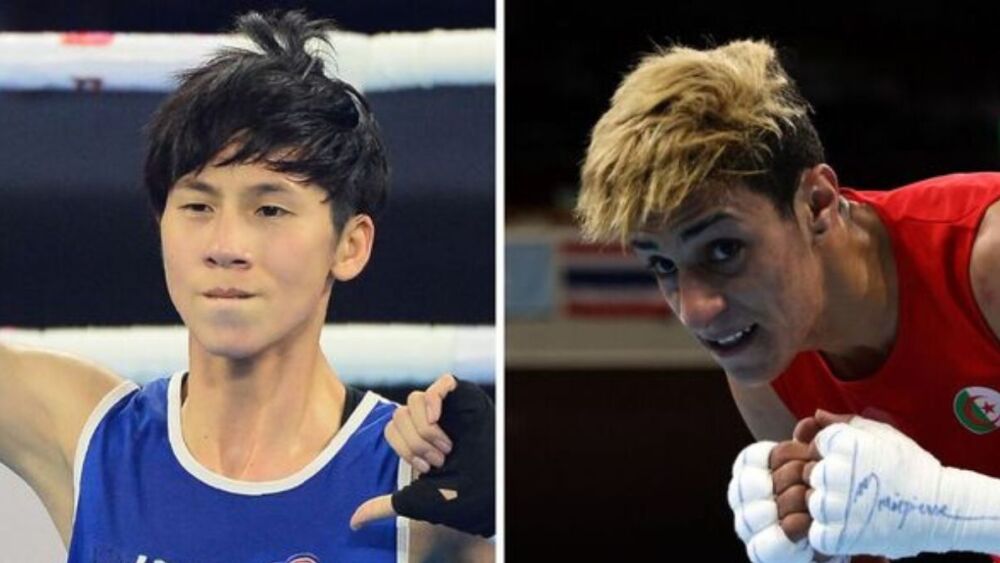 Imane Khelif y Lin Yu-Ting
