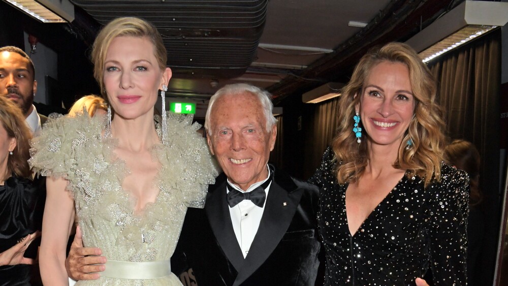 Giorgio Armani - Cate Blanchett y Julia Roberts