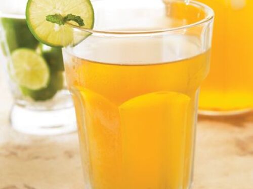 Té helado de limón