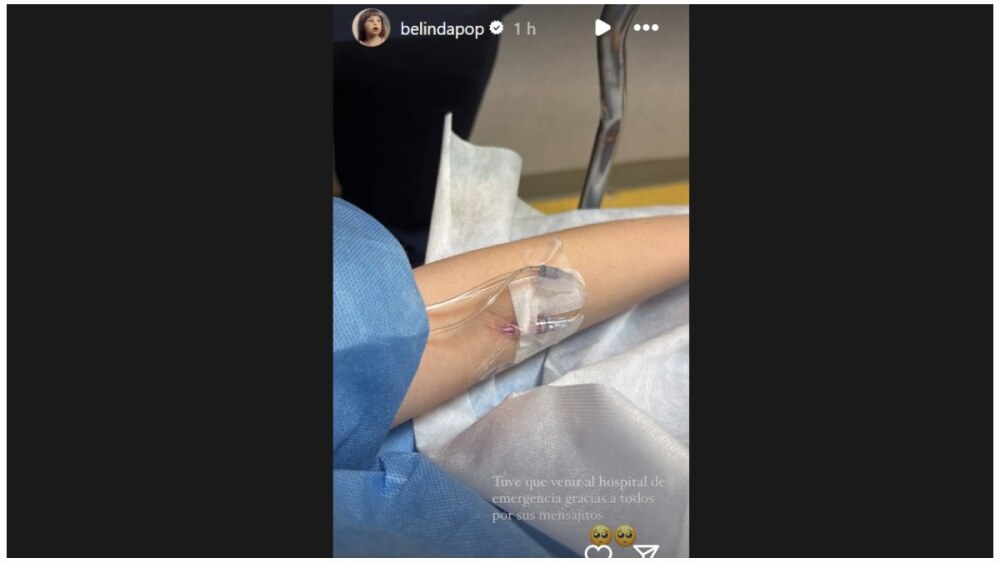 belinda desde el hospital