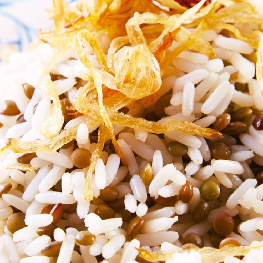 arroz con lentejas