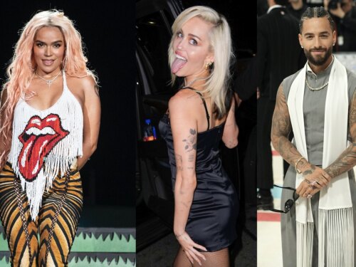 Karol, Miley, Maluma