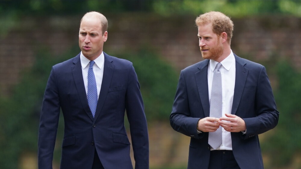 Príncipe William y el príncipe Harry