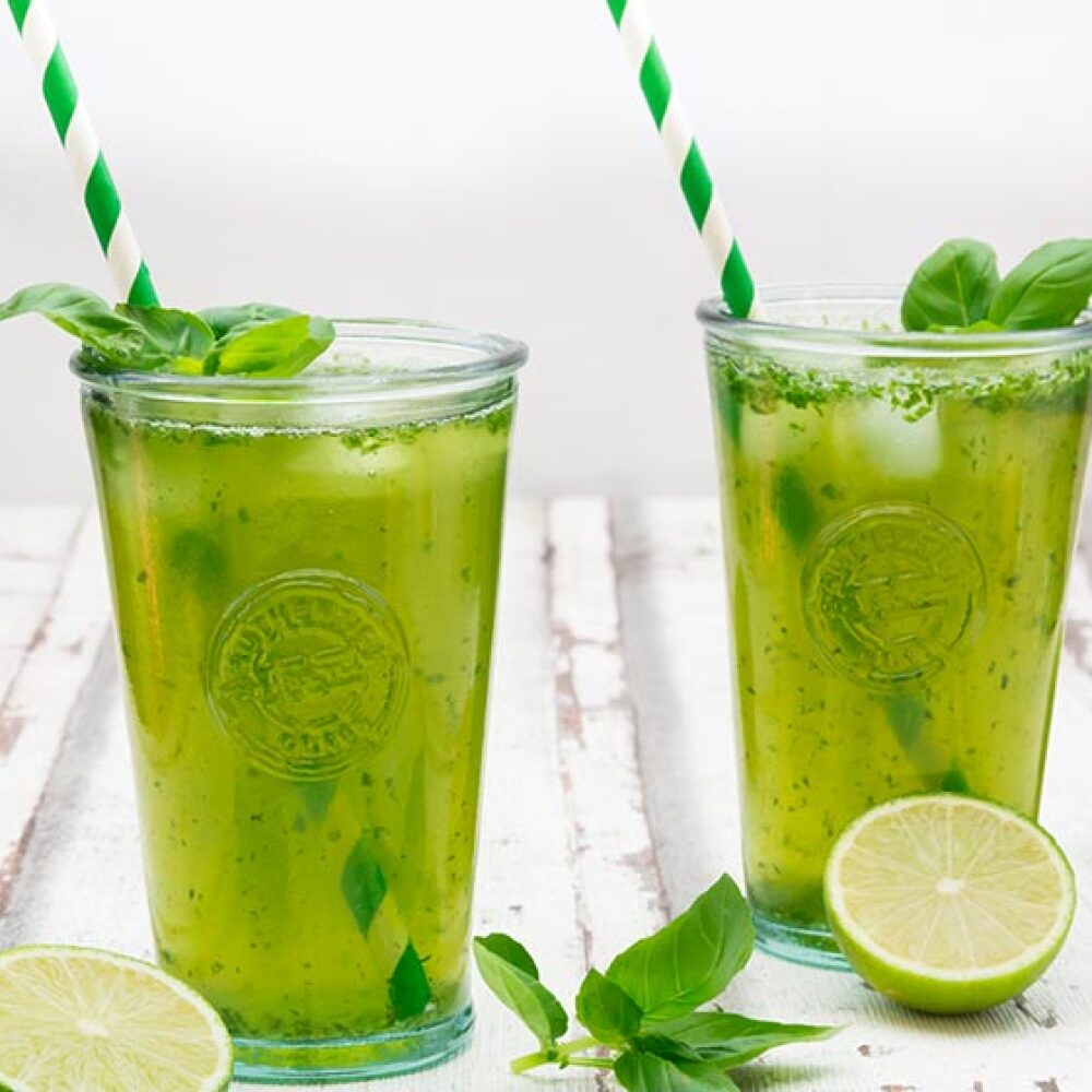 limonada con té verde