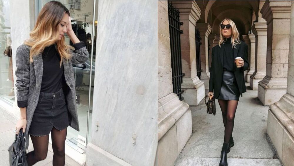 3 estilos de faldas atemporales que puedes combinar con blazer para ...