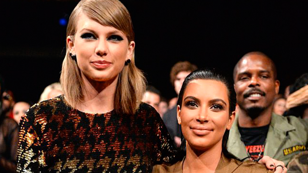 taylor swift y kim kardashian