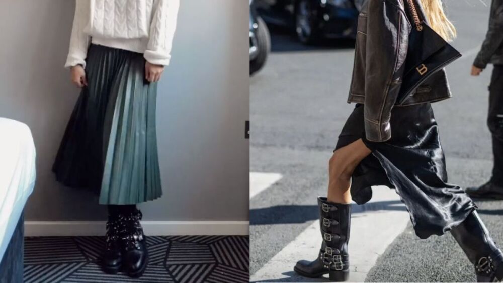 4 infalibles consejos para aprender a combinar botas con falda y lucir a la moda botín con falda