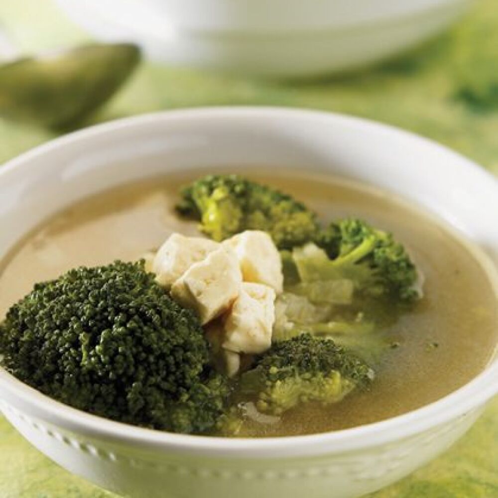Caldo de brócoli