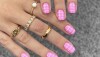 barbiecore nails