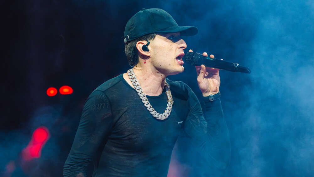 PESO PLUMA EN UN CONCIERTO