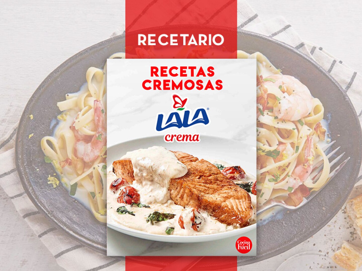 Recetario Recetas Cremosas Cocina Fácil