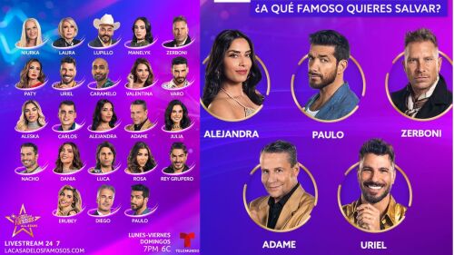 Participantes de La Casa de los Famosos All Stars