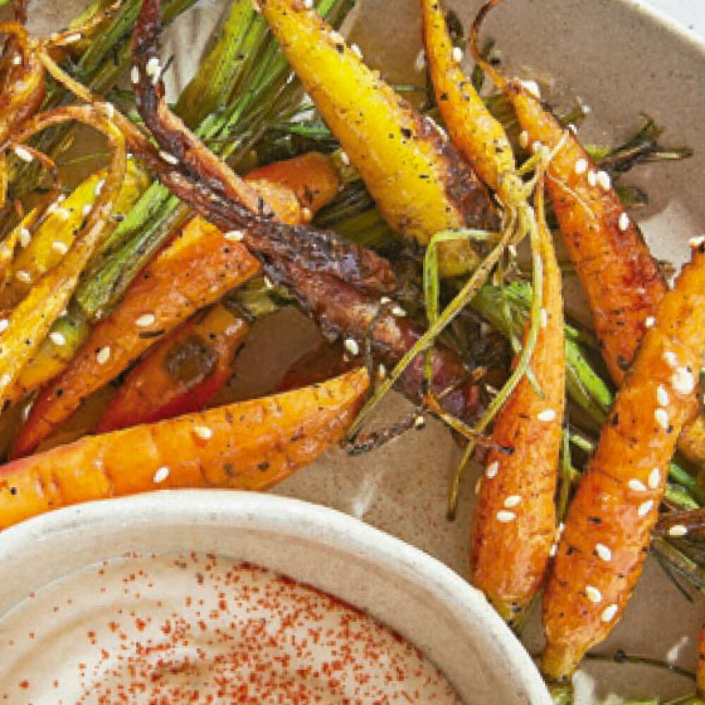 zanahorias baby rostizadas con miel