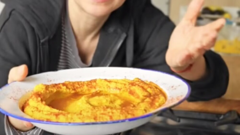 hummus de zanahoria y garbanzo de Paulina Cocina