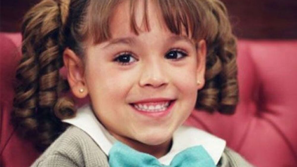 Danna Paola de niña
