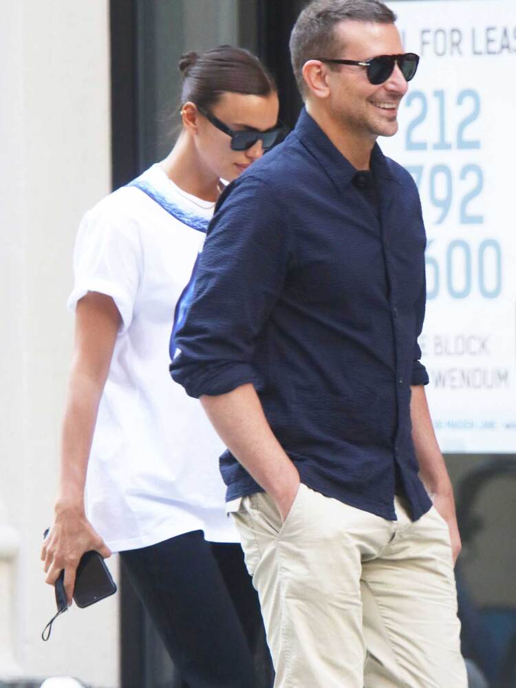 Irina Shayk se deja ver con Bradley Cooper tras rumores de romance con Kanye West