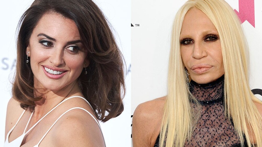 Penelope Cruz se transforma en Donatella Versace