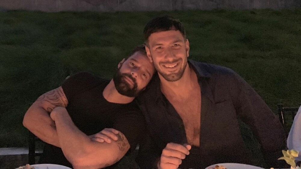 Ricky Martin y Jwan Yosef. Foto: Instagram