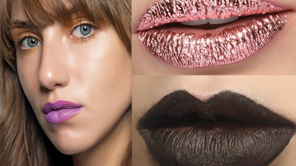 Lip Attention: Colores inimaginables son tendencia en los labios