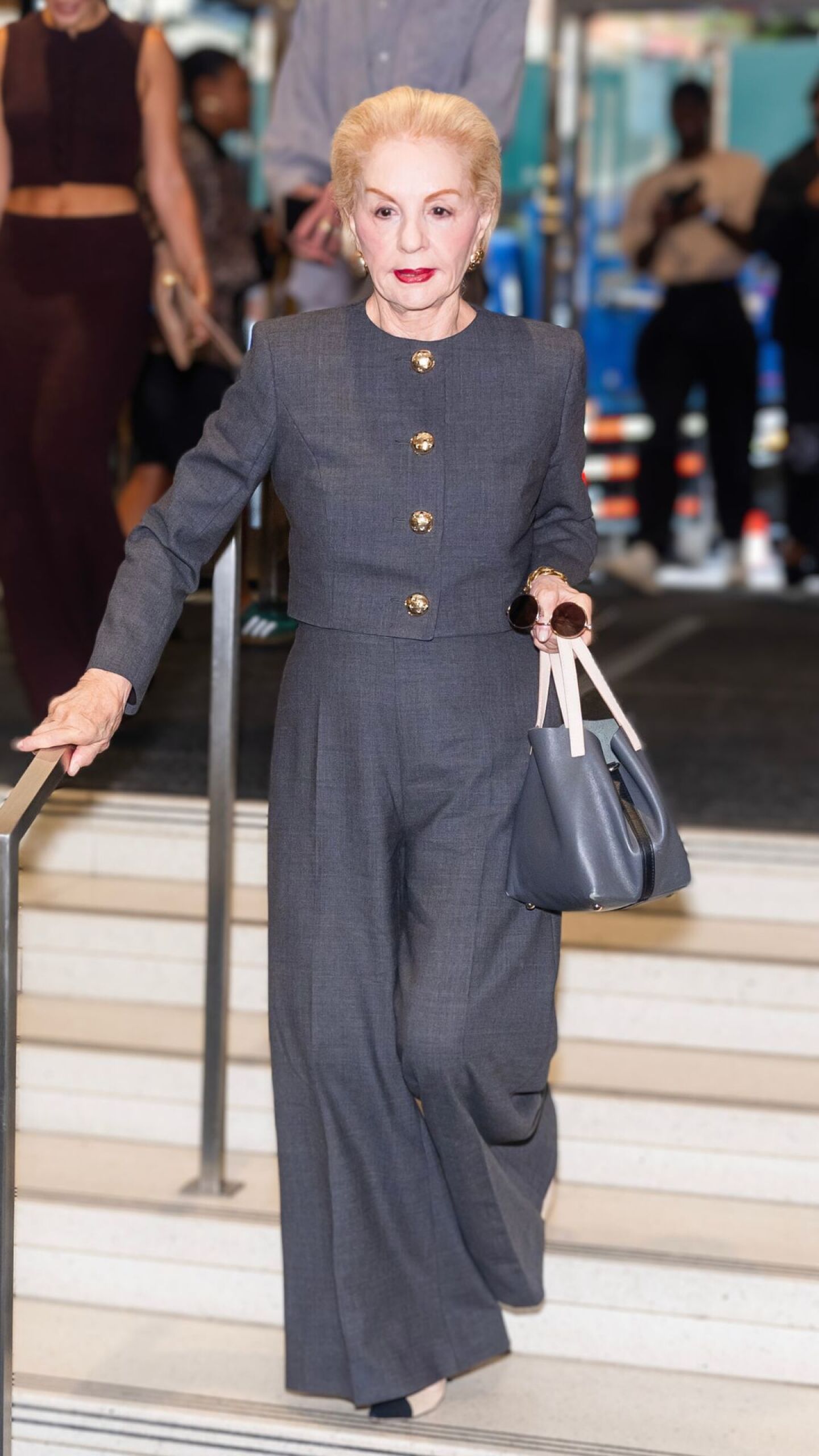 Carolina Herrera asiste al desfile de moda de Carolina Herrera durante la Semana de la Moda de Nueva York.jpg