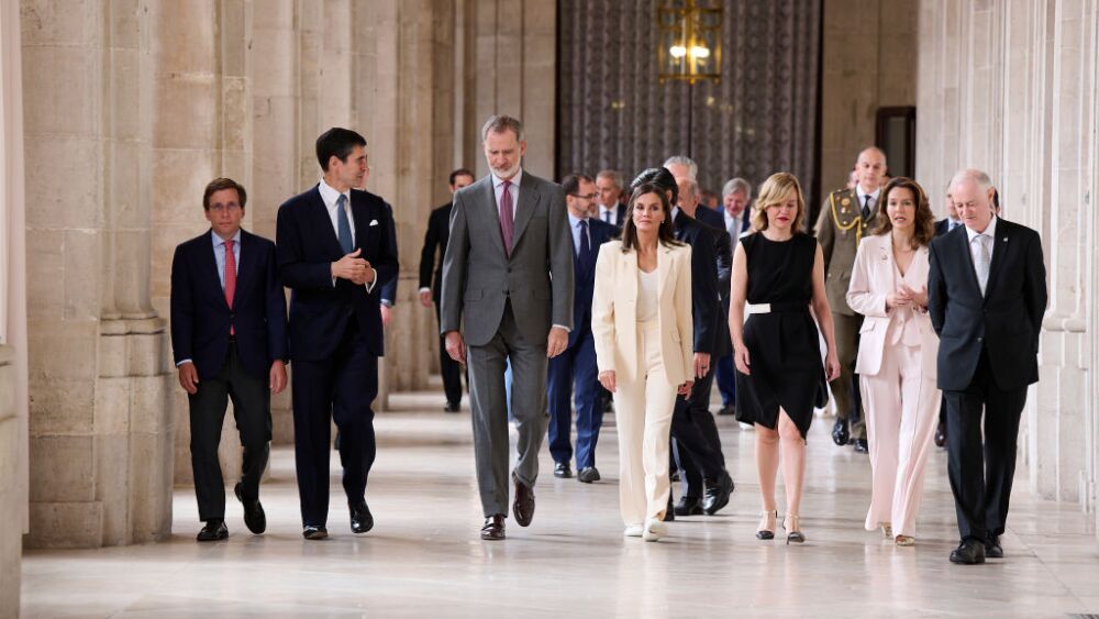 Los reyes Felipe VI y Letizia inauguran exposición sobre los 10 años de reinado