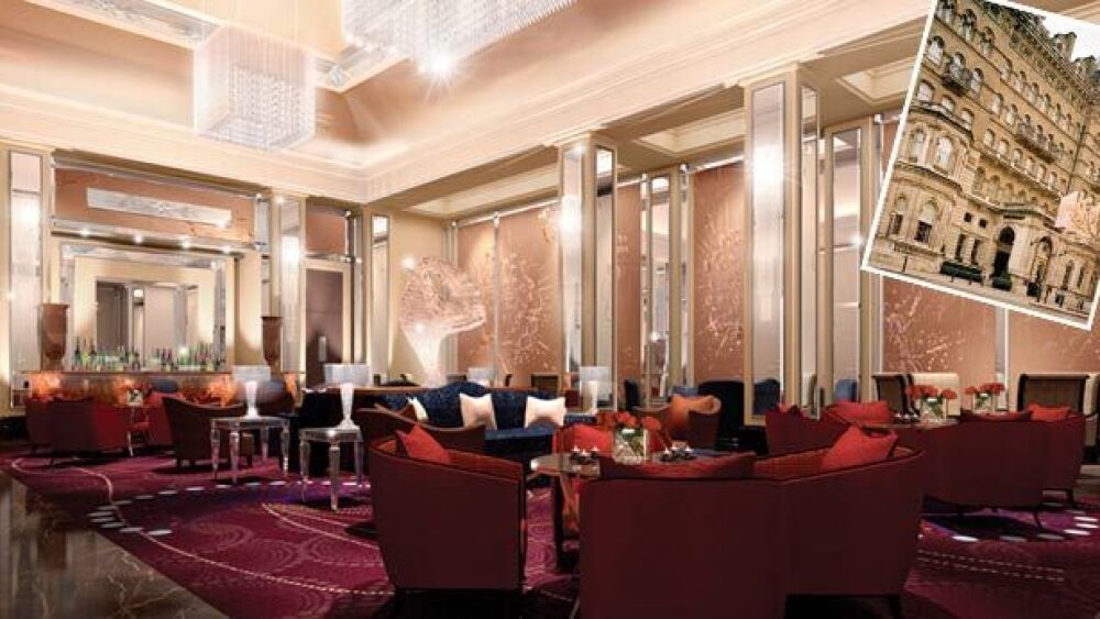 El té en el hotel Langham