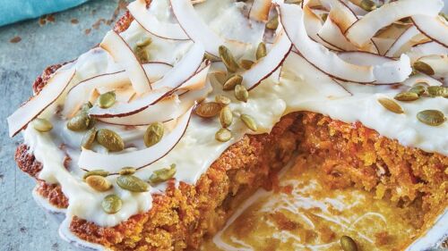 Pastel de zanahoria receta