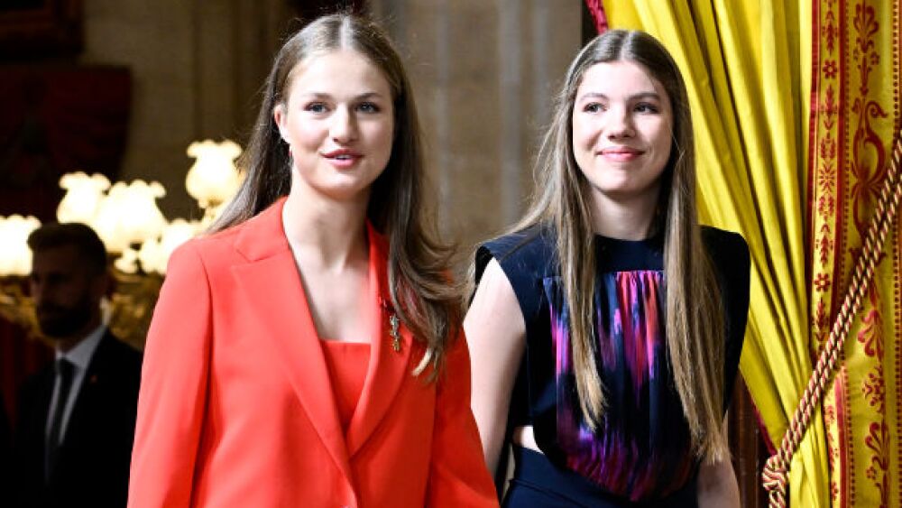 Se filtra el comentario que le hizo la infanta Sofía a la princesa Leonor en su discurso sorpresa a Felipe VI