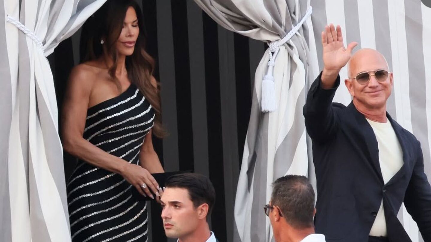 ¡Venecia se ilumina! Celebridades llegan para la lujosa boda de Lauren Sánchez y Jeff Bezos