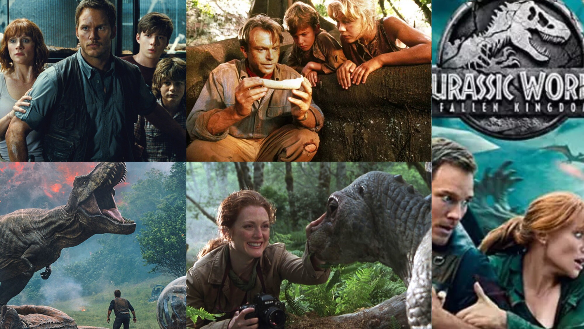 Las películas de Jurassic Park y Jurassic World en orden cronológico