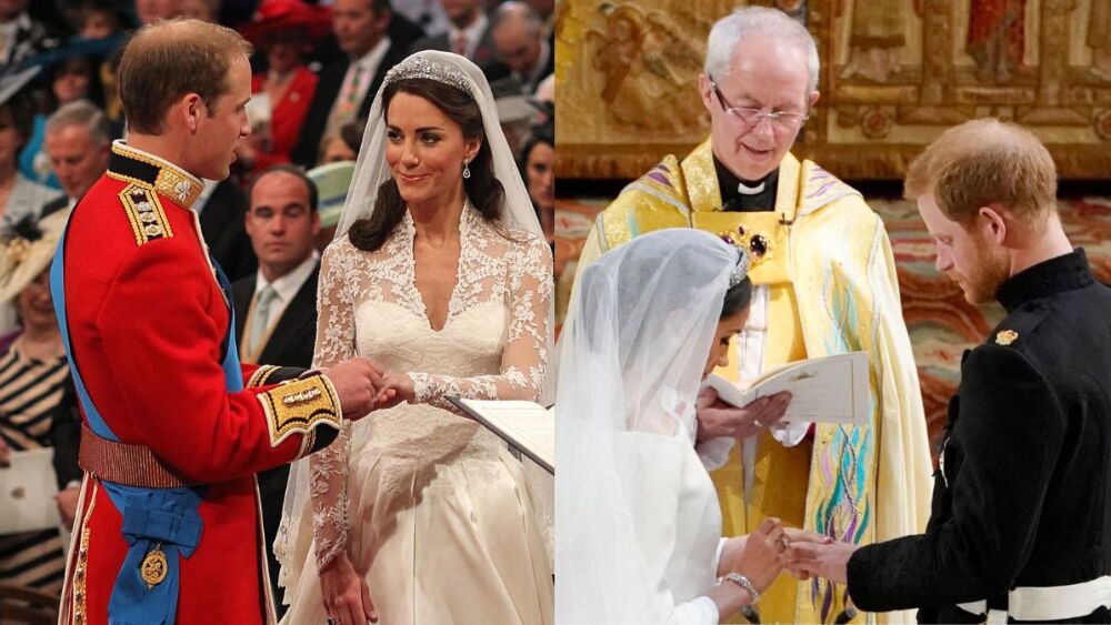 Kate Middleton y Meghan Markle el día de su boda.jpg