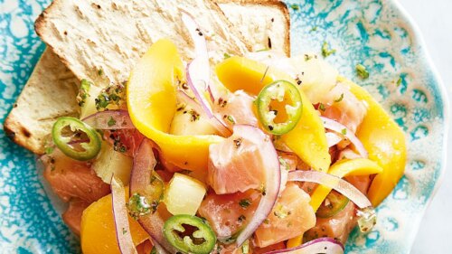 Cebiche de salmón