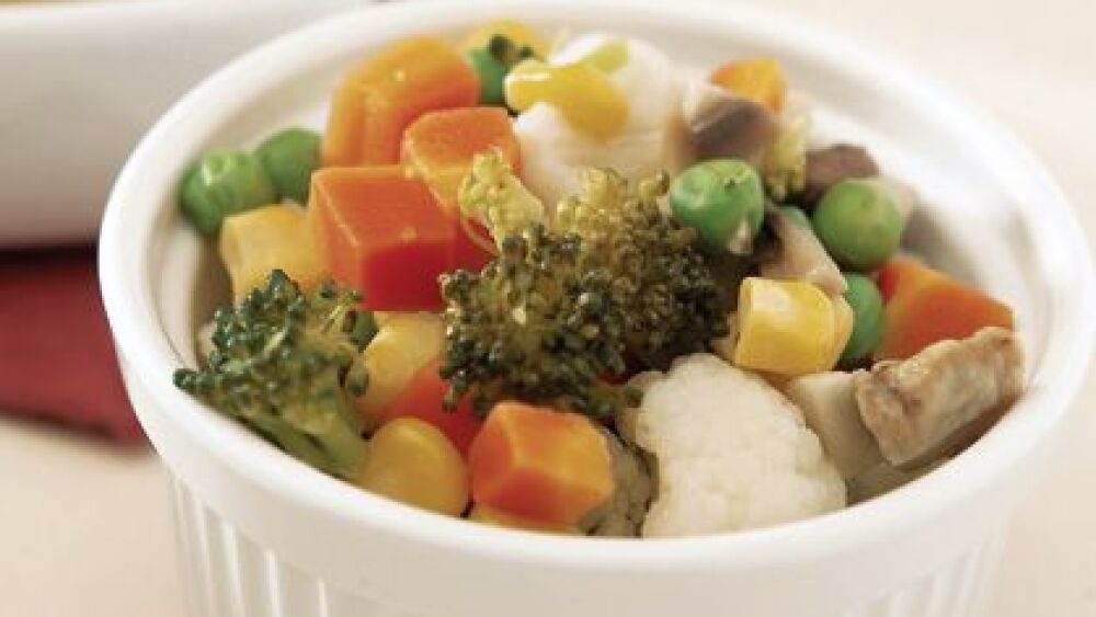 Verduras al pesto