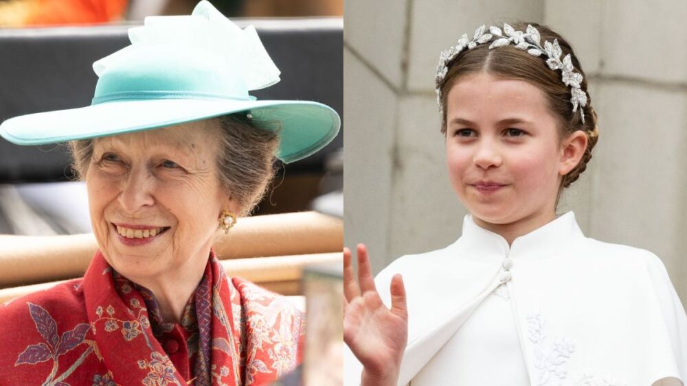 Así fue cómo la princesa Ana se convirtió en la mentora de la princesa Charlotte