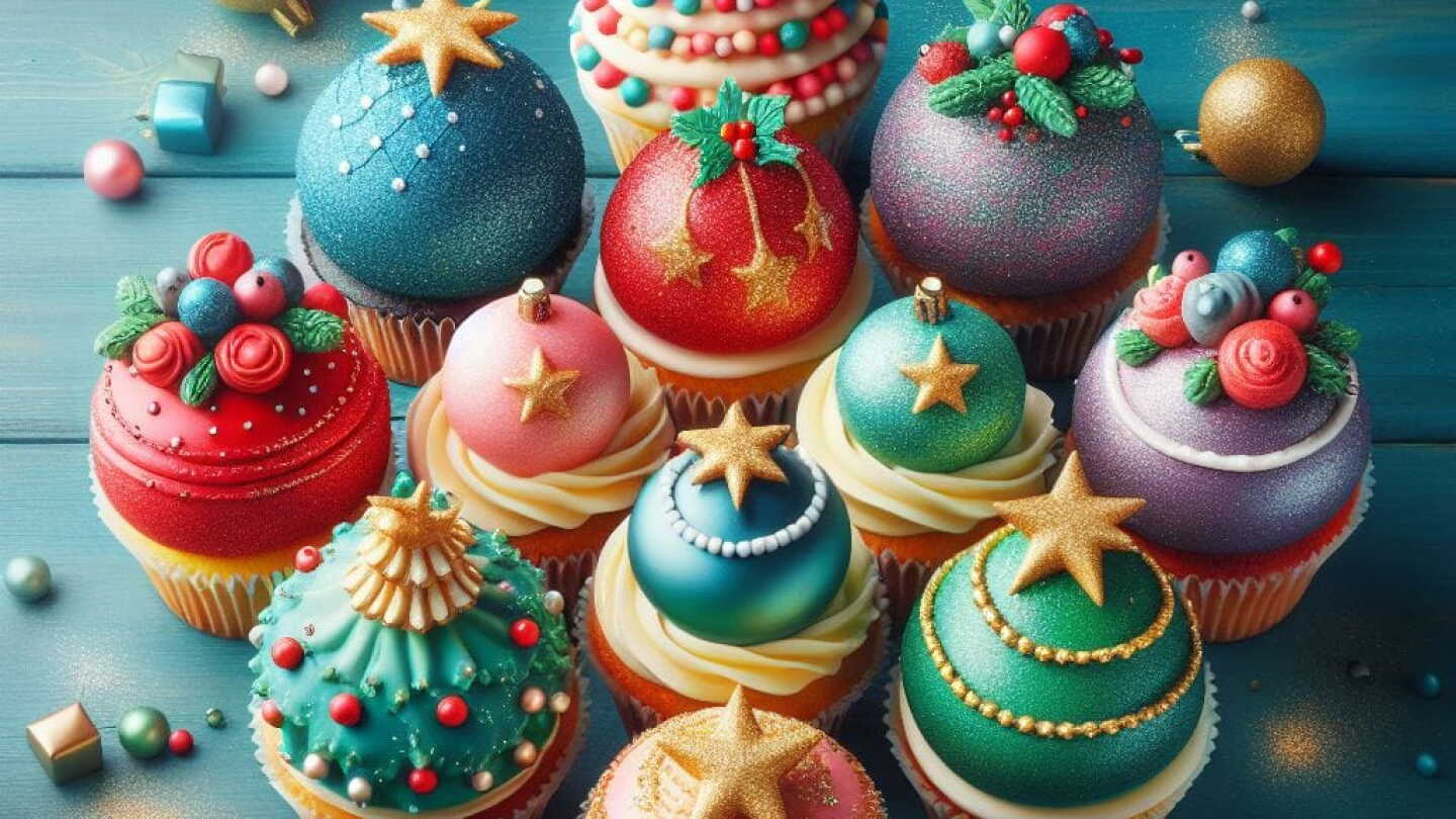 Receta de cupcakes navideños: el truco para hacerlos en forma de esfera