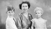 Isabel II, princesa Ana y Carlos III
