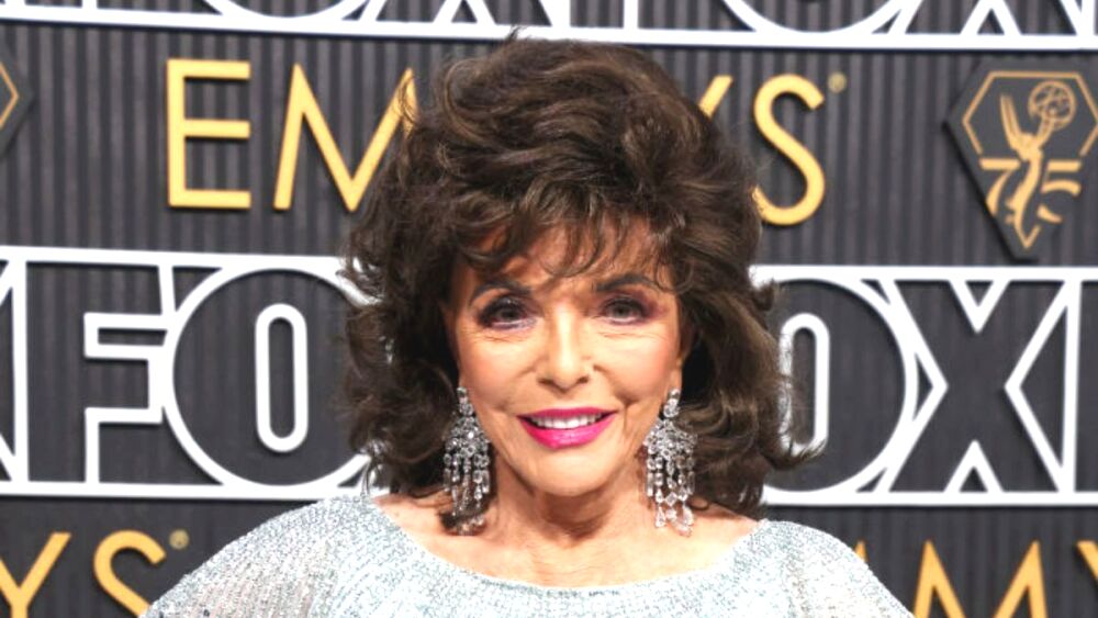 Joan Collins, la icónica actriz y referente de la moda, hace historia ...