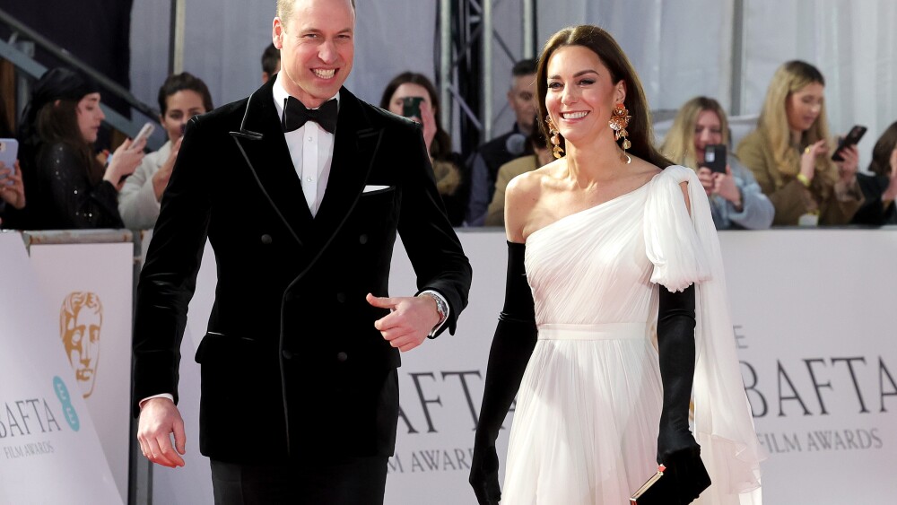 The Prince And Princess Of Wales Attend The EE BAFTA Film Awards 2023